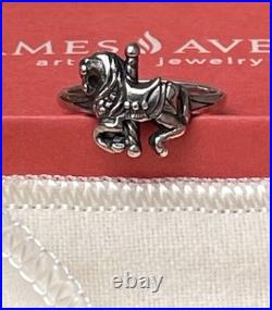James Avery Retired Carousel Horse Ring