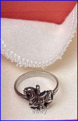 James Avery Retired Carousel Horse Ring