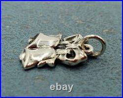 James Avery Retired Christmas Bell Charm Mint Condition Uncut Ring. Sterling
