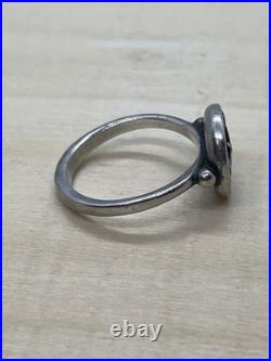 James Avery Retired Compass Journey Ring Size 7.75