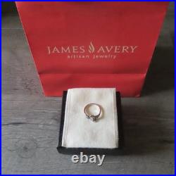 James Avery Retired Cowgirl Boots & Roses Western Ring Sz 7 Sterling Silver 925