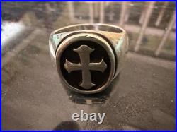 James Avery Retired Cross Ring 10.5