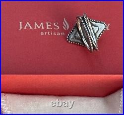 James Avery Retired Dakota Ring (Mother Of Pearl)/Size -6