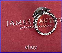 James Avery Retired Dakota Ring (Mother Of Pearl)/Size -6