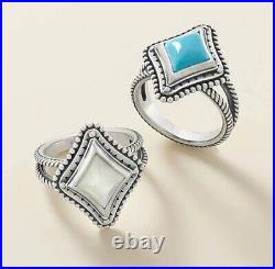 James Avery Retired Dakota Ring (Mother Of Pearl)/Size -6