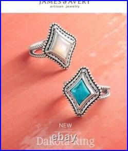 James Avery Retired Dakota Ring (Mother Of Pearl)/Size -6