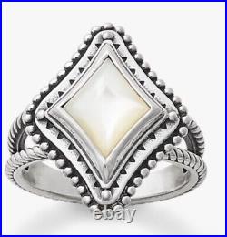 James Avery Retired Dakota Ring (Mother Of Pearl)/Size -6