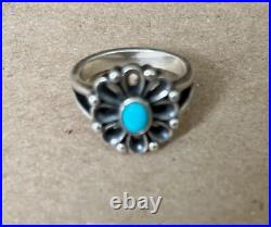 James Avery Retired De Flores Turquoise Flower Ring size 8 & Bracelet Set James Avery Retired De Flores Turquoise Flower Ring size 8 & Bracelet Set