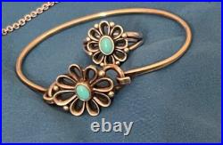James Avery Retired De Flores Turquoise Flower Ring size 8 & Bracelet Set James Avery Retired De Flores Turquoise Flower Ring size 8 & Bracelet Set