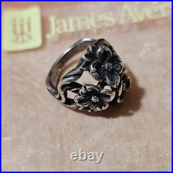 James Avery Retired Dogwood Triple Flower Ring Size 5.5 withJA box James Avery Retired Dogwood Triple Flower Ring Size 5.5 withJA box