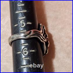 James Avery Retired Dogwood Triple Flower Ring Size 5.5 withJA box James Avery Retired Dogwood Triple Flower Ring Size 5.5 withJA box
