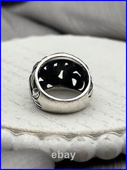 James Avery Retired Dome Leaves Openwork Ring Size 7 RARE Piece