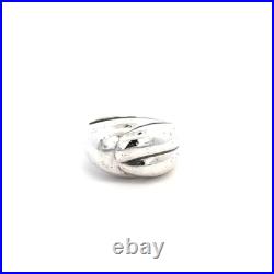 James Avery Retired Dome Style Sterling Silver Ring Size 5