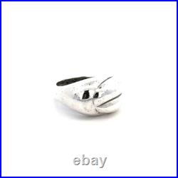 James Avery Retired Dome Style Sterling Silver Ring Size 5