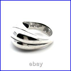 James Avery Retired Dome Style Sterling Silver Ring Size 5