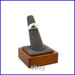 James Avery Retired Dome Style Sterling Silver Ring Size 5