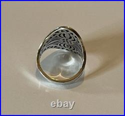 James Avery Retired Flor De Sol Ring Sterling Silver 925 Size 9