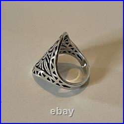James Avery Retired Flor De Sol Ring Sterling Silver 925 Size 9