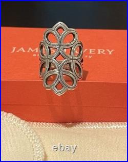 James Avery Retired Floral Tracery Ring