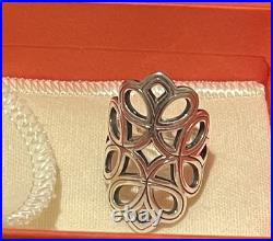 James Avery Retired Floral Tracery Ring