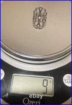 James Avery Retired Floral Tracery Ring