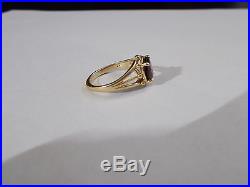 James Avery Retired Garnet Ring 14K Gold