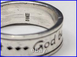 James Avery Retired God be With Us Together and Apart Ring Size 10