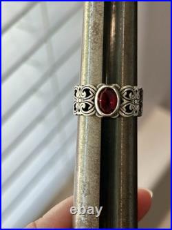 James Avery Retired HTF Hearts And Swirls Ring Size 8.5