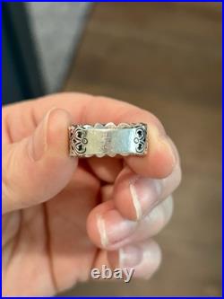 James Avery Retired HTF Hearts And Swirls Ring Size 8.5