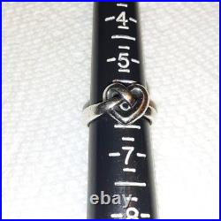 James Avery Retired Heart Knot Ring Size 6 James Avery Retired Heart Knot Ring Size 6