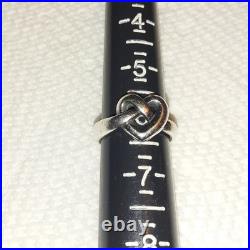 James Avery Retired Heart Knot Ring Size 6 James Avery Retired Heart Knot Ring Size 6