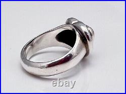 James Avery Retired Heart of Gold Ring 14k and 925 Size 7