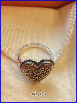 James Avery Retired Heirloom Heart Ring