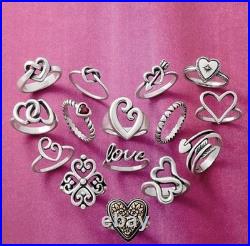 James Avery Retired Heirloom Heart Ring