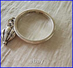 James Avery Retired Hot Air Balloon Ring Size 6 Rare, Neat Piece! VTG