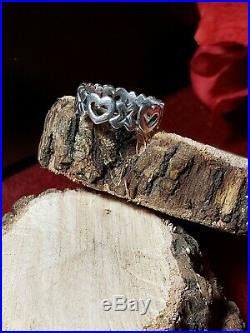 James Avery Retired Hugs and Kisses Ring