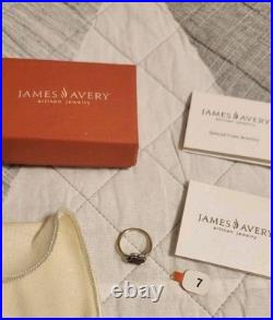 James Avery Retired Lab- Created Ruby Texas Ring Size 7
