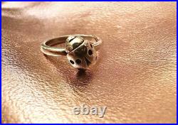 James Avery Retired Ladybug Ring Size 6 Box included