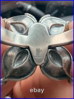 James Avery Retired Large Beaded Mariposa Butterfly Statement Ring EUC