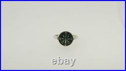 James Avery Retired Life's Journey Compass Ring Size 9