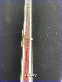 James Avery Retired Long Tracery Ring. 925 Sterling Silver Size 8