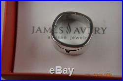 James Avery Retired Longhorn Ring Size 9 3/4 Sterling. 925 Silver Hook Em Horns