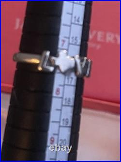 James Avery Retired Love Texas Ring