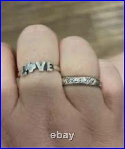 James Avery Retired Love Texas Ring