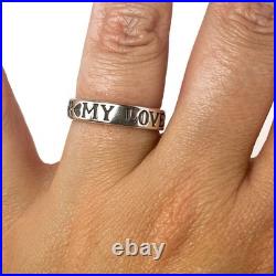 James Avery Retired My Love Ring Size 7