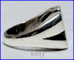 James Avery Retired Open Spring Sterling Silver Butterfly Ring Size 8-3/4 9.9G