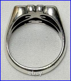 James Avery Retired Open Spring Sterling Silver Butterfly Ring Size 8-3/4 9.9G