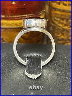 James Avery Retired Oval Black Onyx Sterling Silver 925 Ring Size 6.5