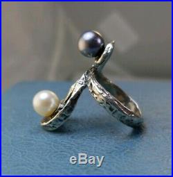 James Avery Retired PEARL Ring. Wow Stunning. Sz7