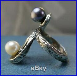 James Avery Retired PEARL Ring. Wow Stunning. Sz7